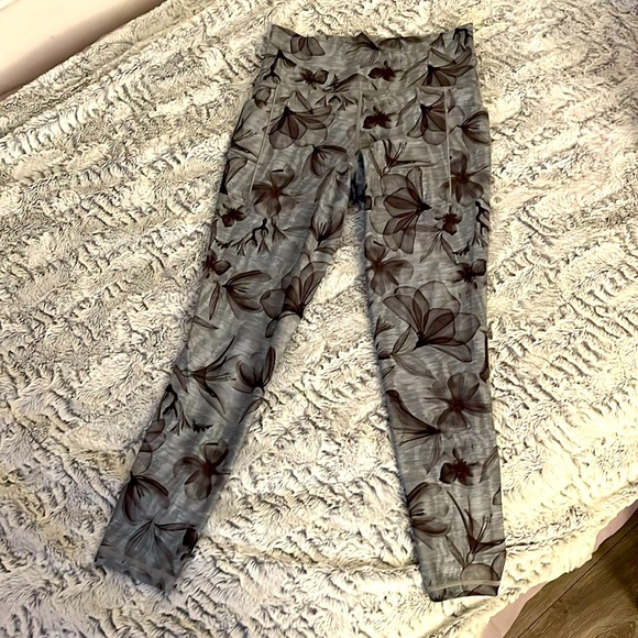 Athleta Pants - Athleta | Butterfly and Flowers | Leggings
